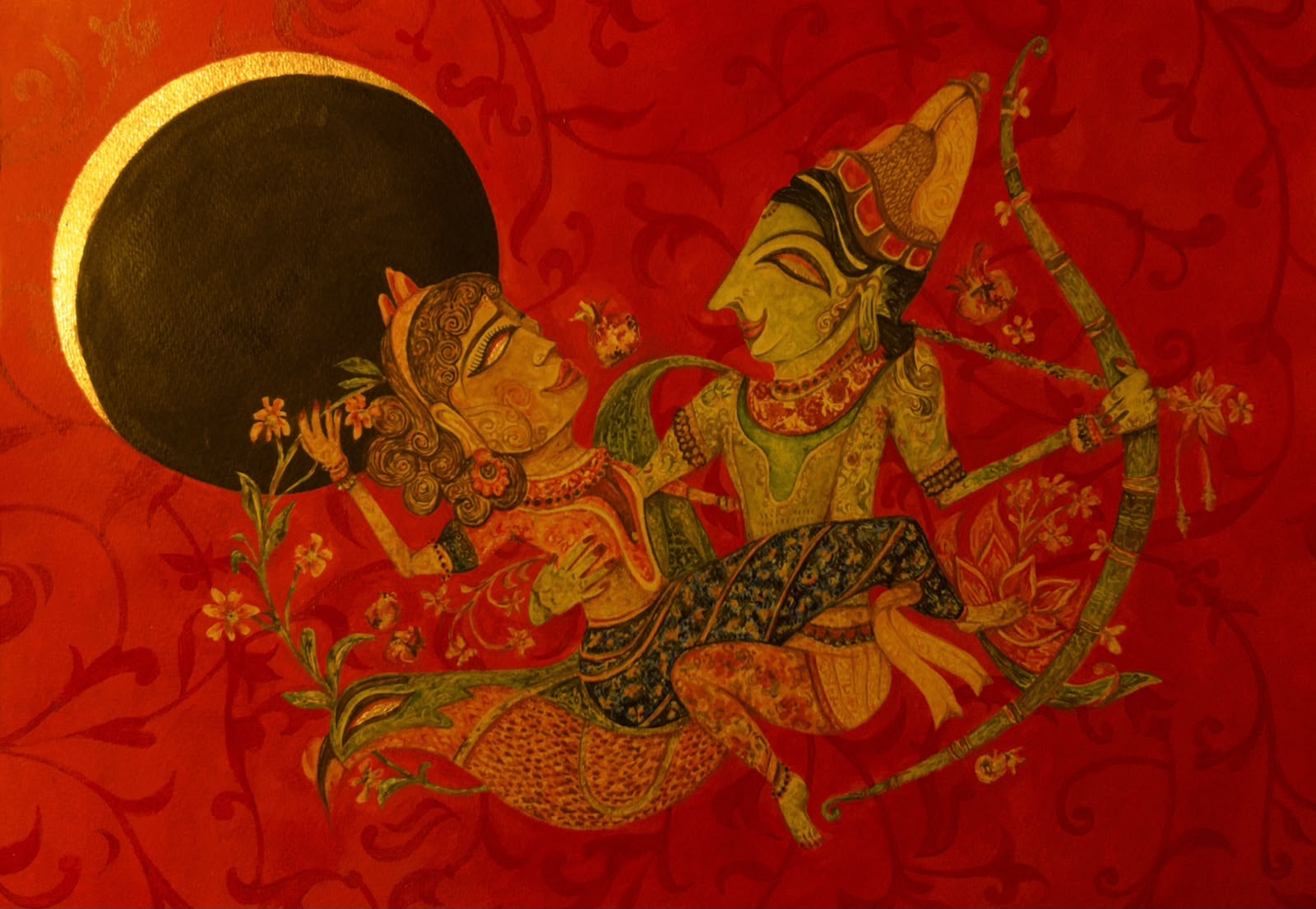 Kamadeva and Rati