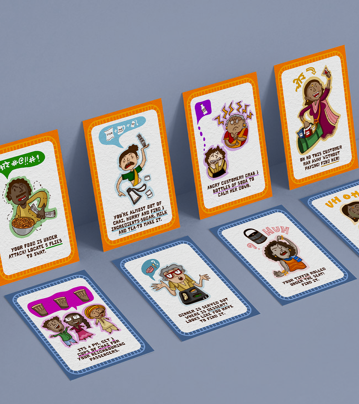 Khana Khazana Express — challenge cards, angled product photo